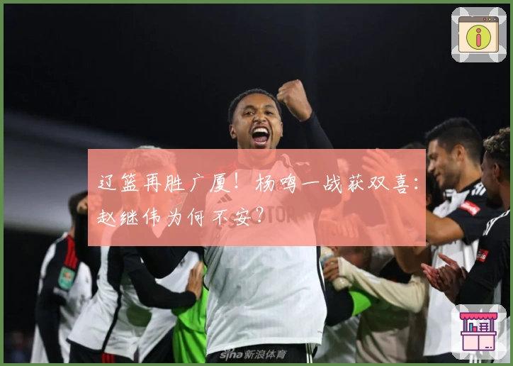 辽篮再胜广厦！杨鸣一战获双喜：赵继伟为何不安？